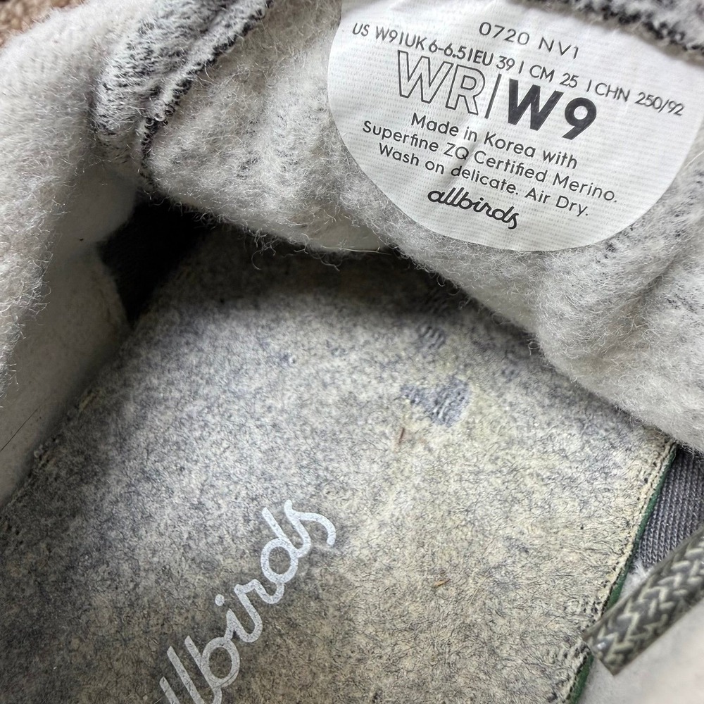 Allbirds Wool Runners WR W9 Womens 9 Dapple Grey Merino Wool Sneakers Running - Picture 11 of 11
